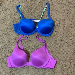 ⭐️2/$20⭐️ VS/PINK Push Up Bras